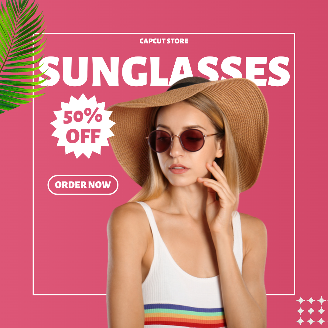 Accessories Promo Sunglasses Instagram Post 