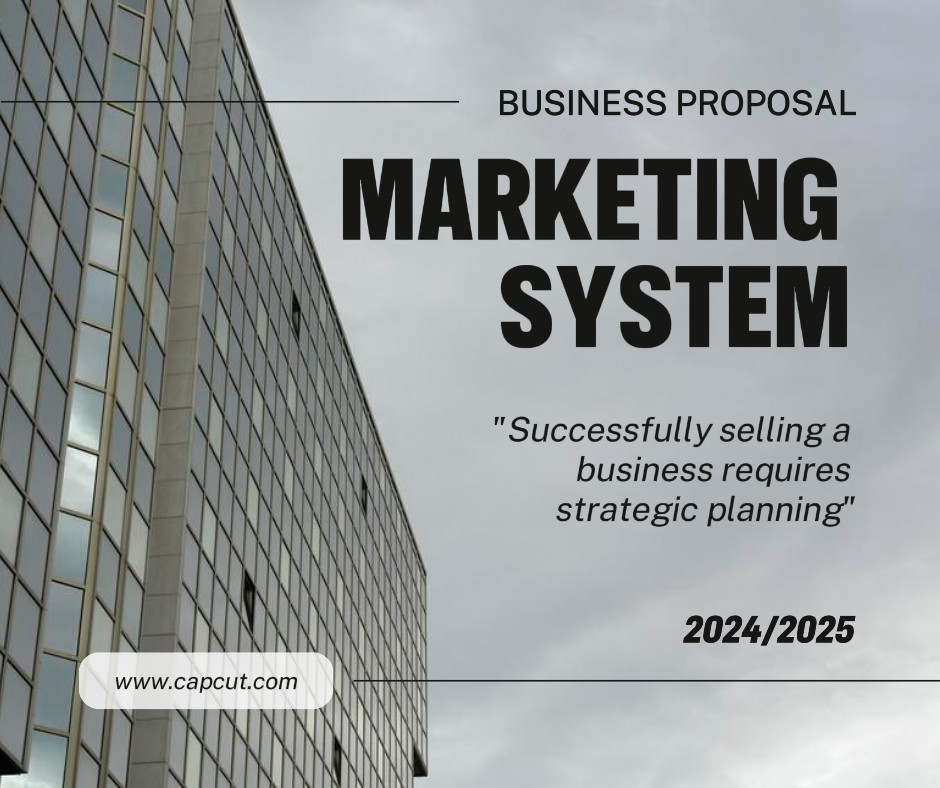 Propuesta De Negocio Publicación De Facebook Gris Simple