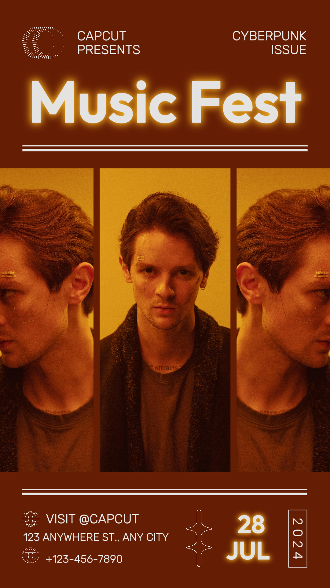 capcut template cover