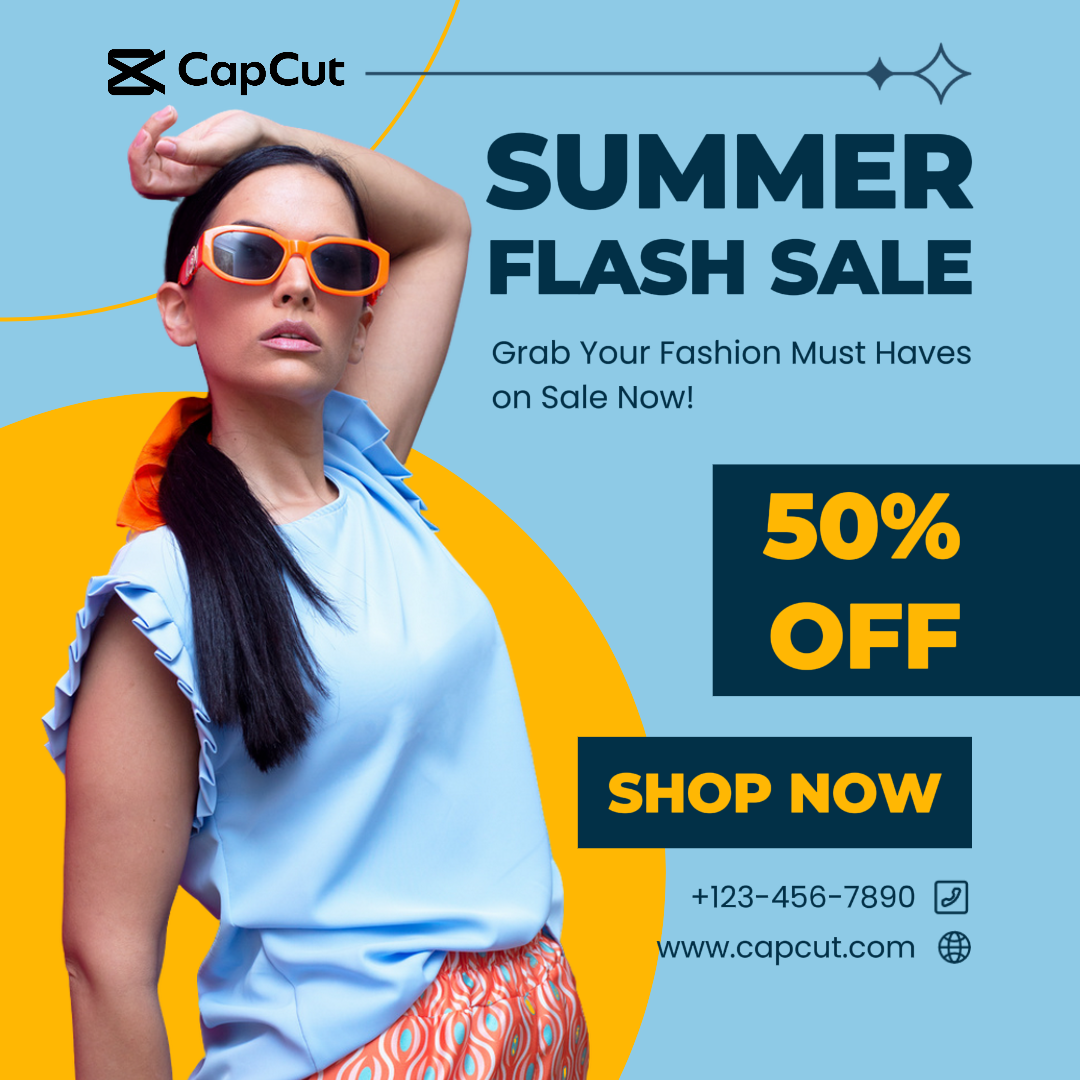 Ropa Venta Flash De Verano Publicación De Instagram