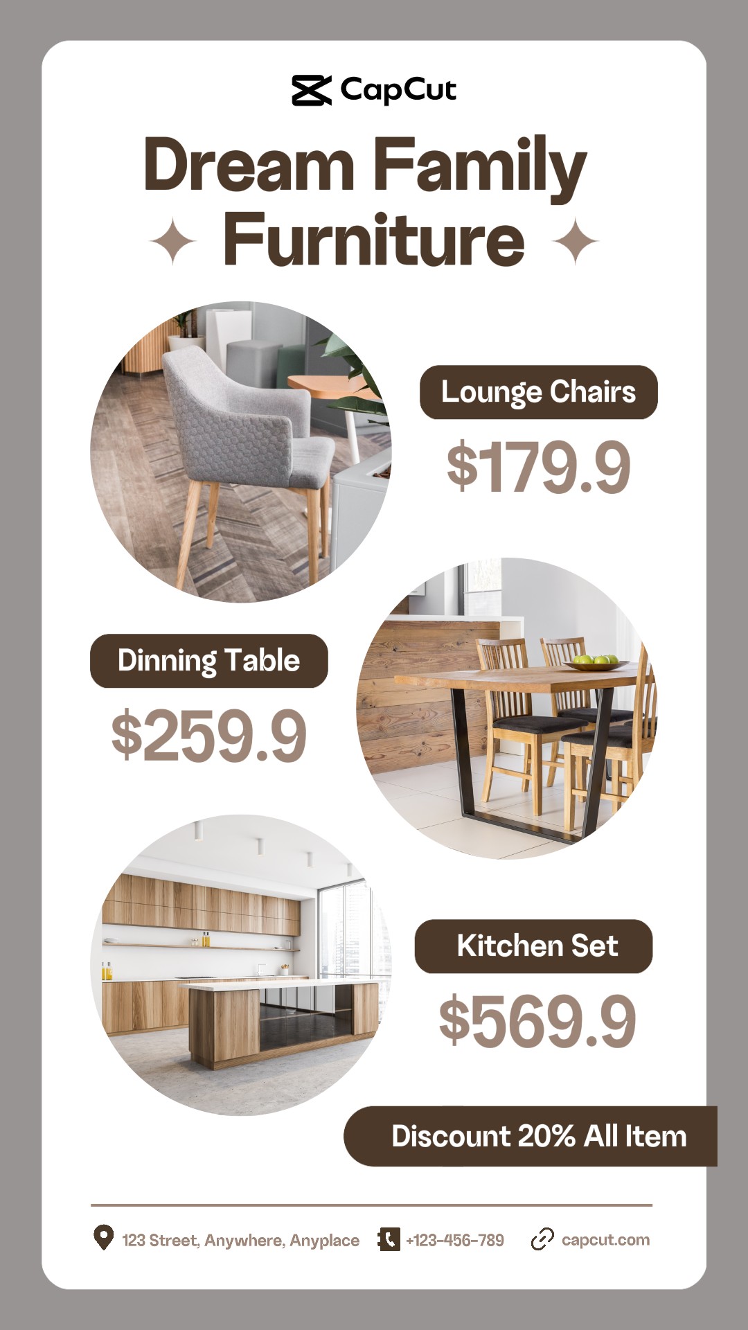 Kisah Instagram Furnitur Keluarga Impian