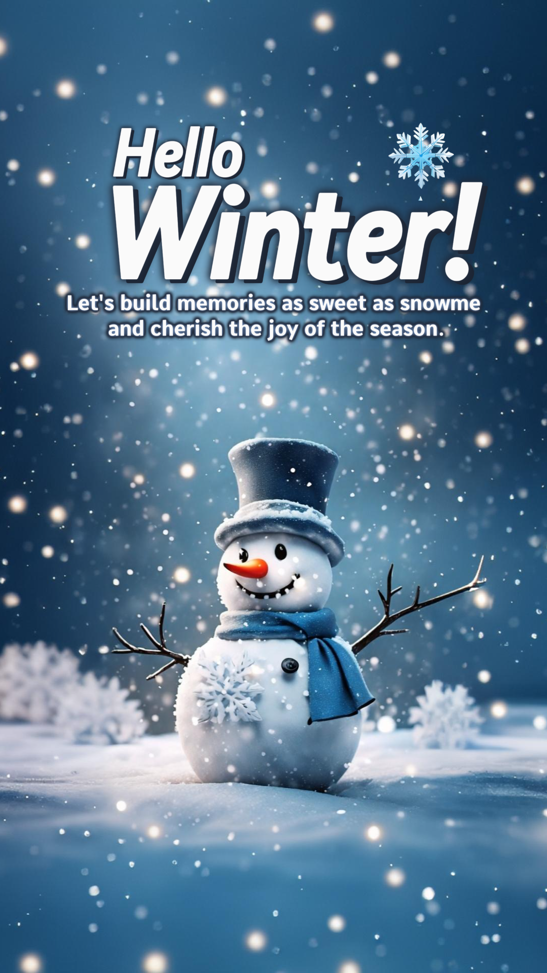 Januar Track Hallo Winter Instagram Story