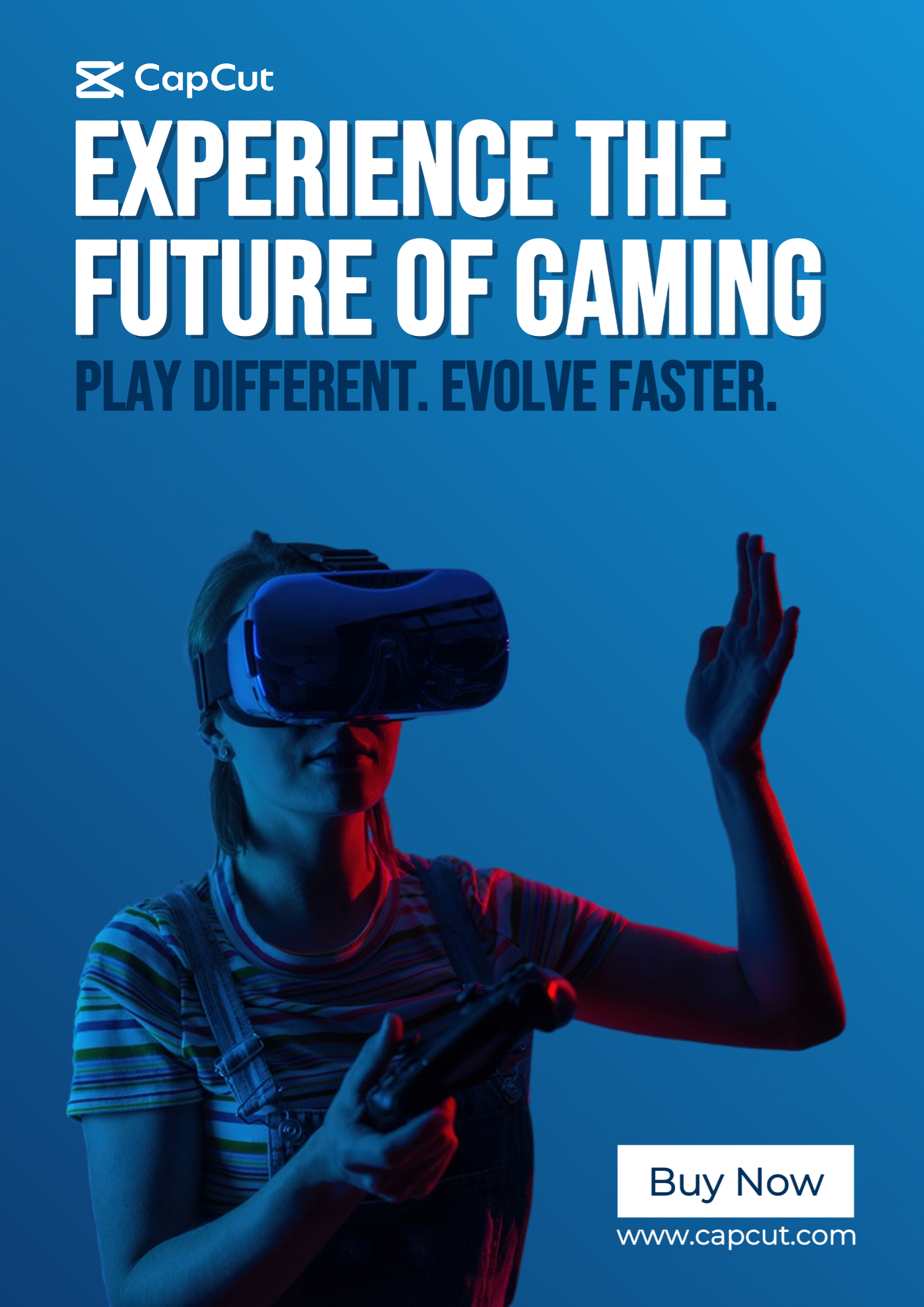VR for Sale - The Future of Gaming Poster