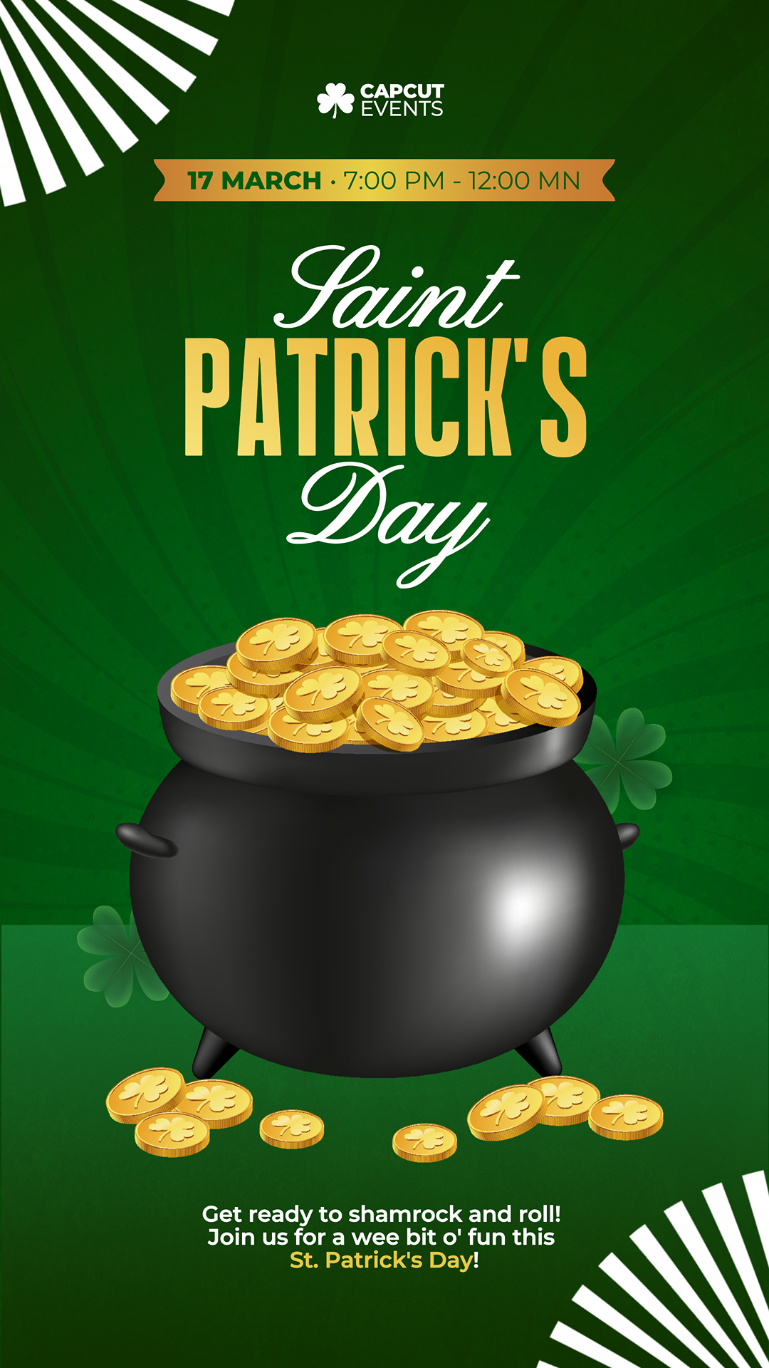 St. Patrick's Day Instagram Story Announcement