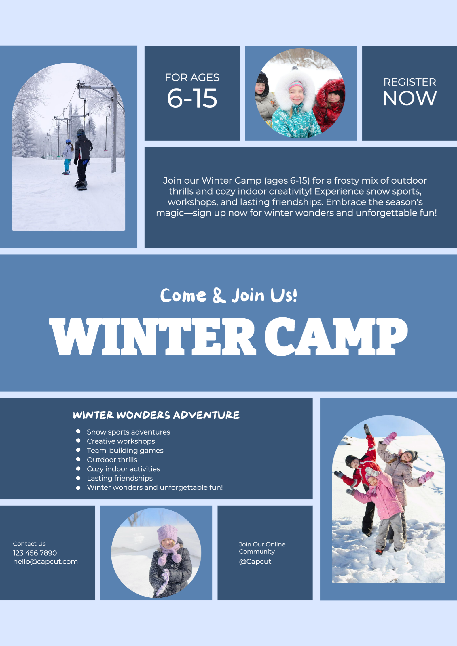 Affiche de campus non marketing