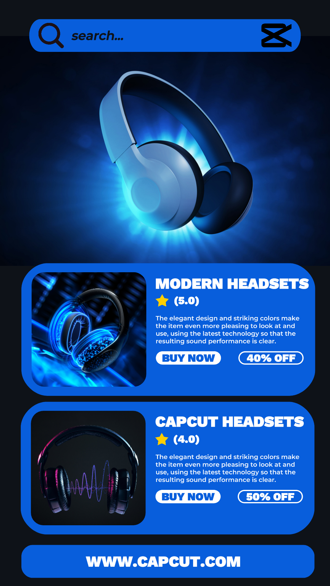 capcut template cover