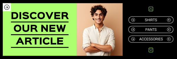 비마케팅 패션 이메일 헤더 네온 컬러