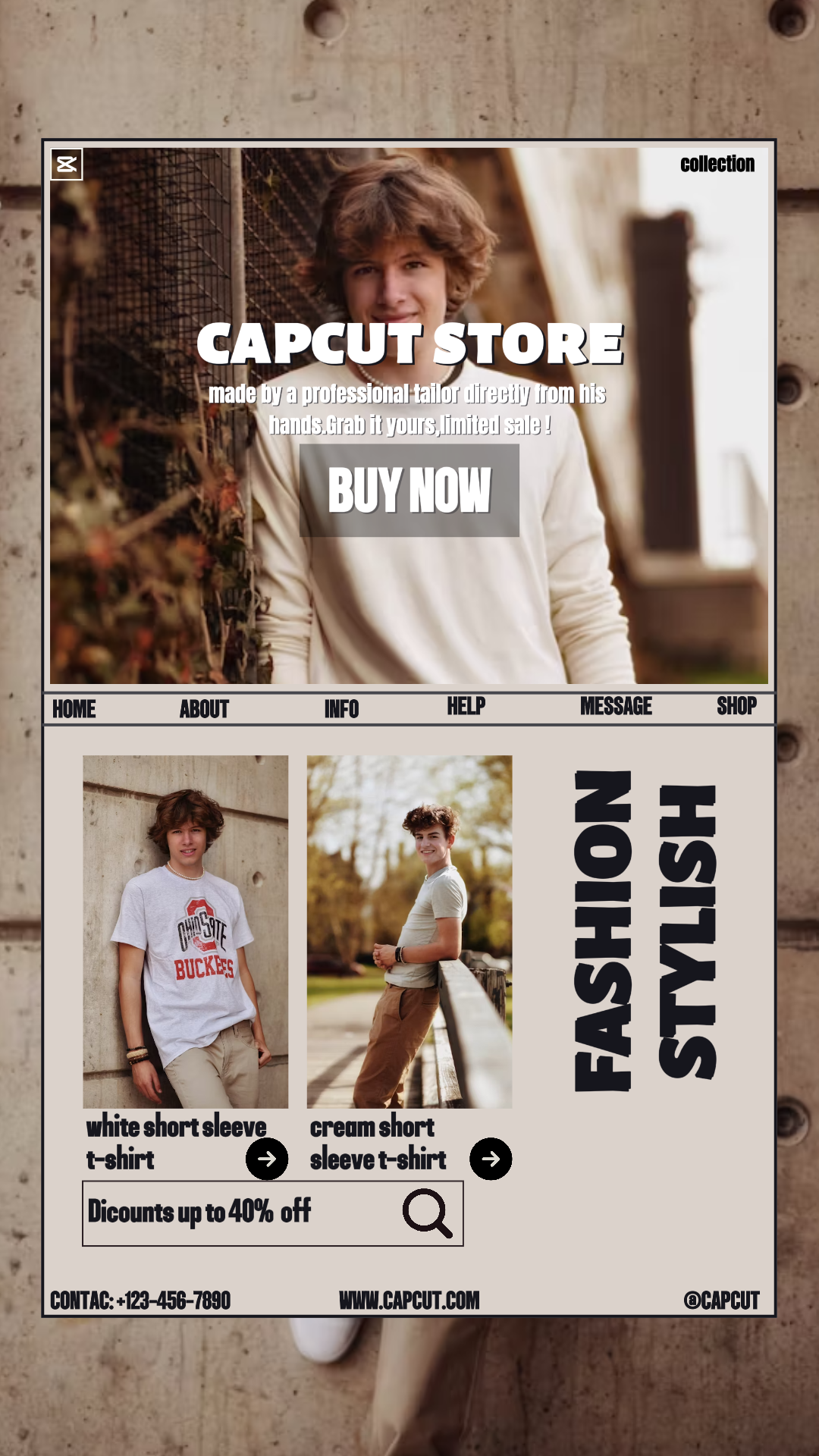 capcut template cover