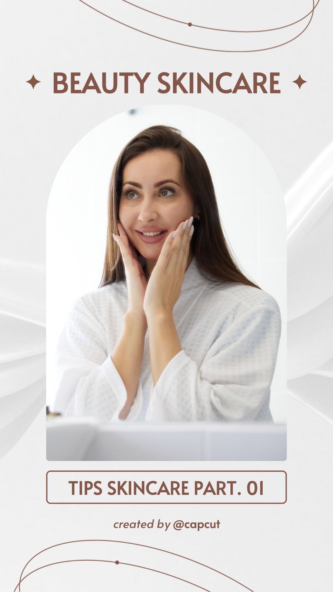 Tiktok Thumbnail Schönheits- und Pflegetipps Hautpflege Tiktok