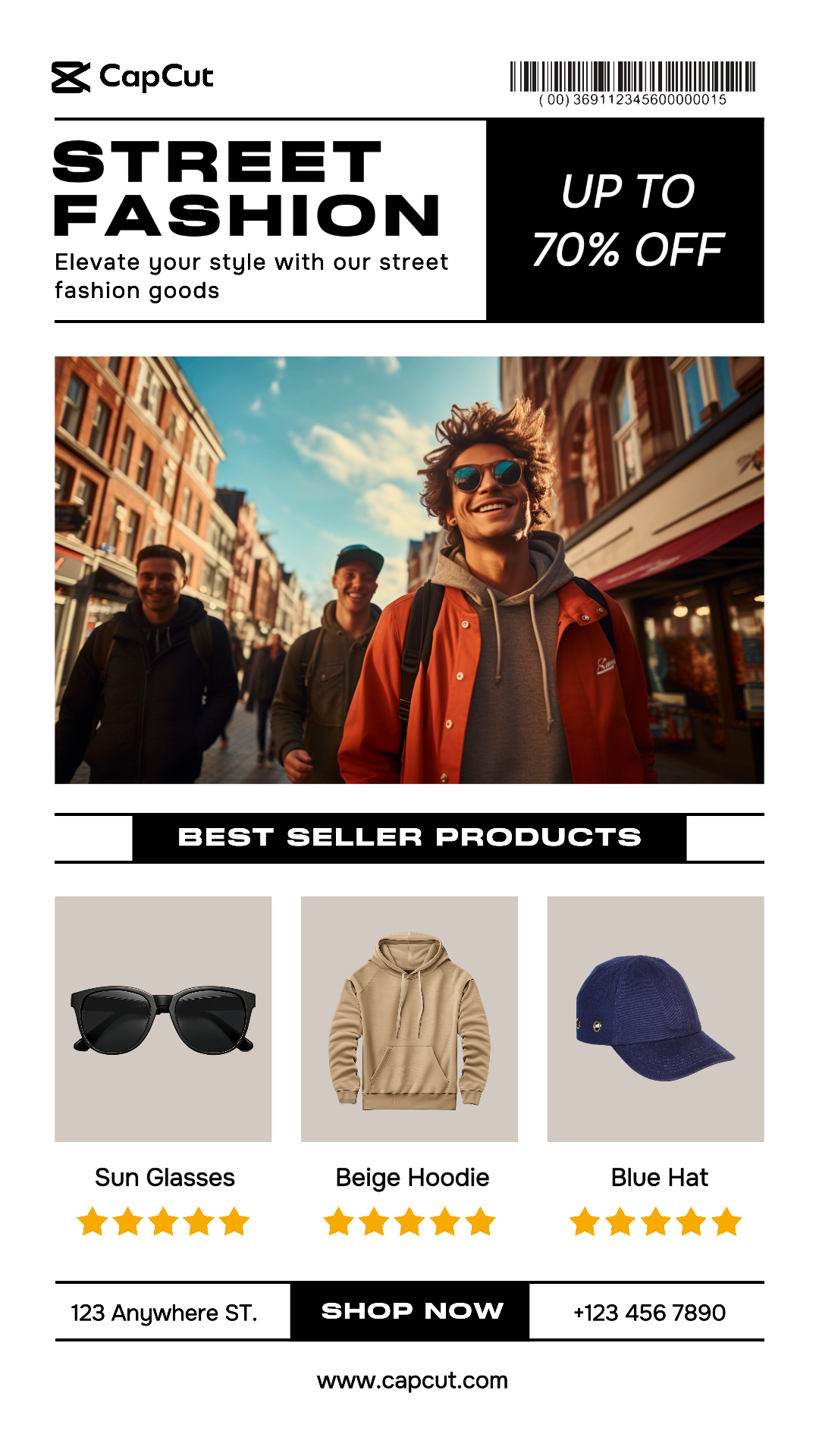 capcut template cover