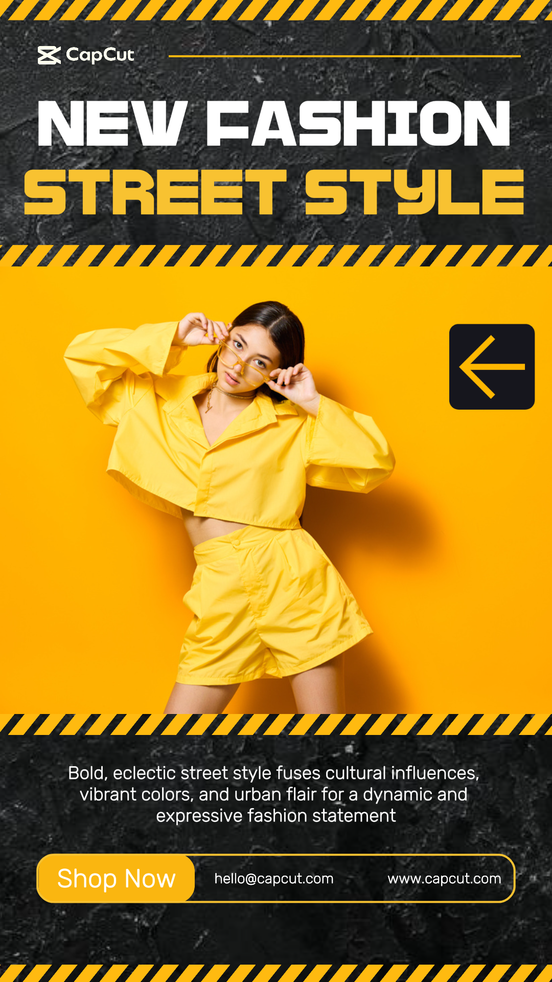 Fashion Street Sale Tiktok Post