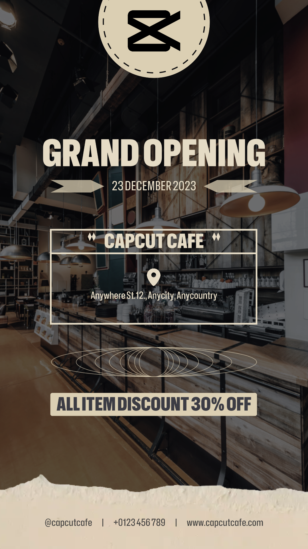 capcut template cover