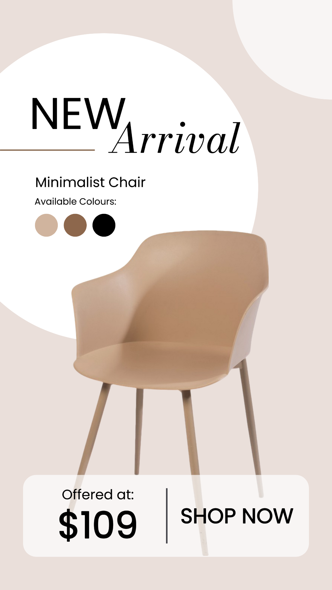 Household Accessories & Furniture Marketing New Arrival Instagram Story