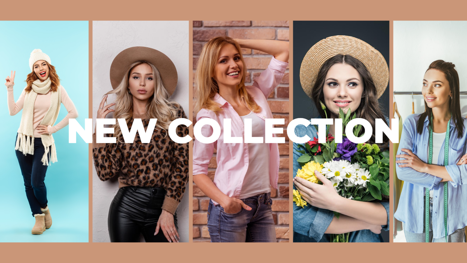 Non-marketing Facebook Cover new collection woman