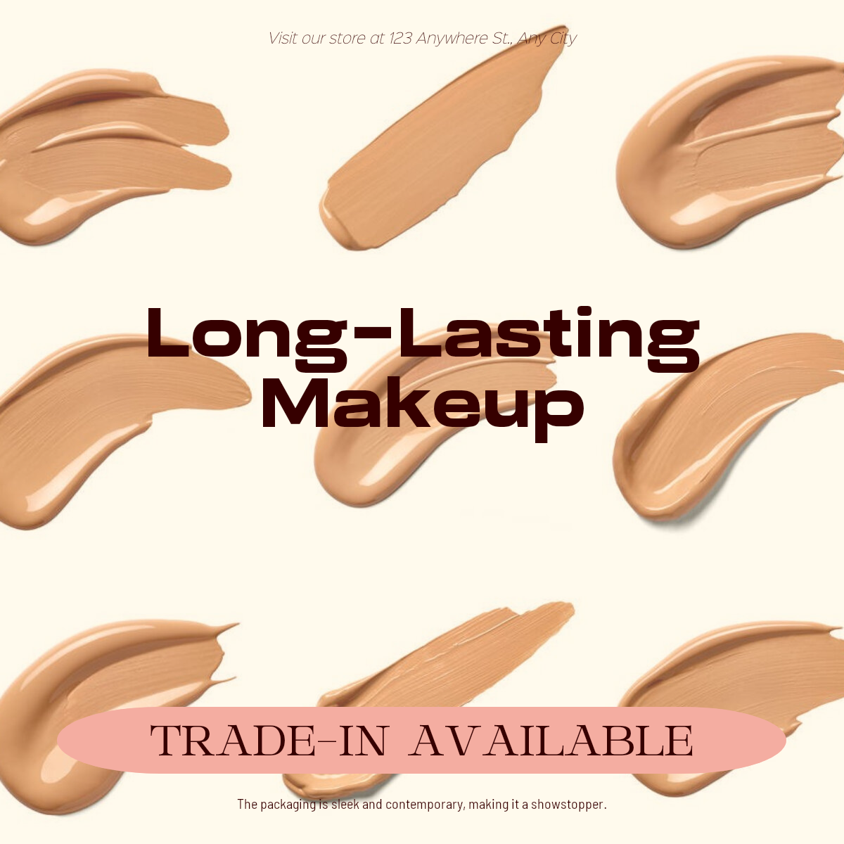 Pantalla de efectos de belleza y cuidado personal