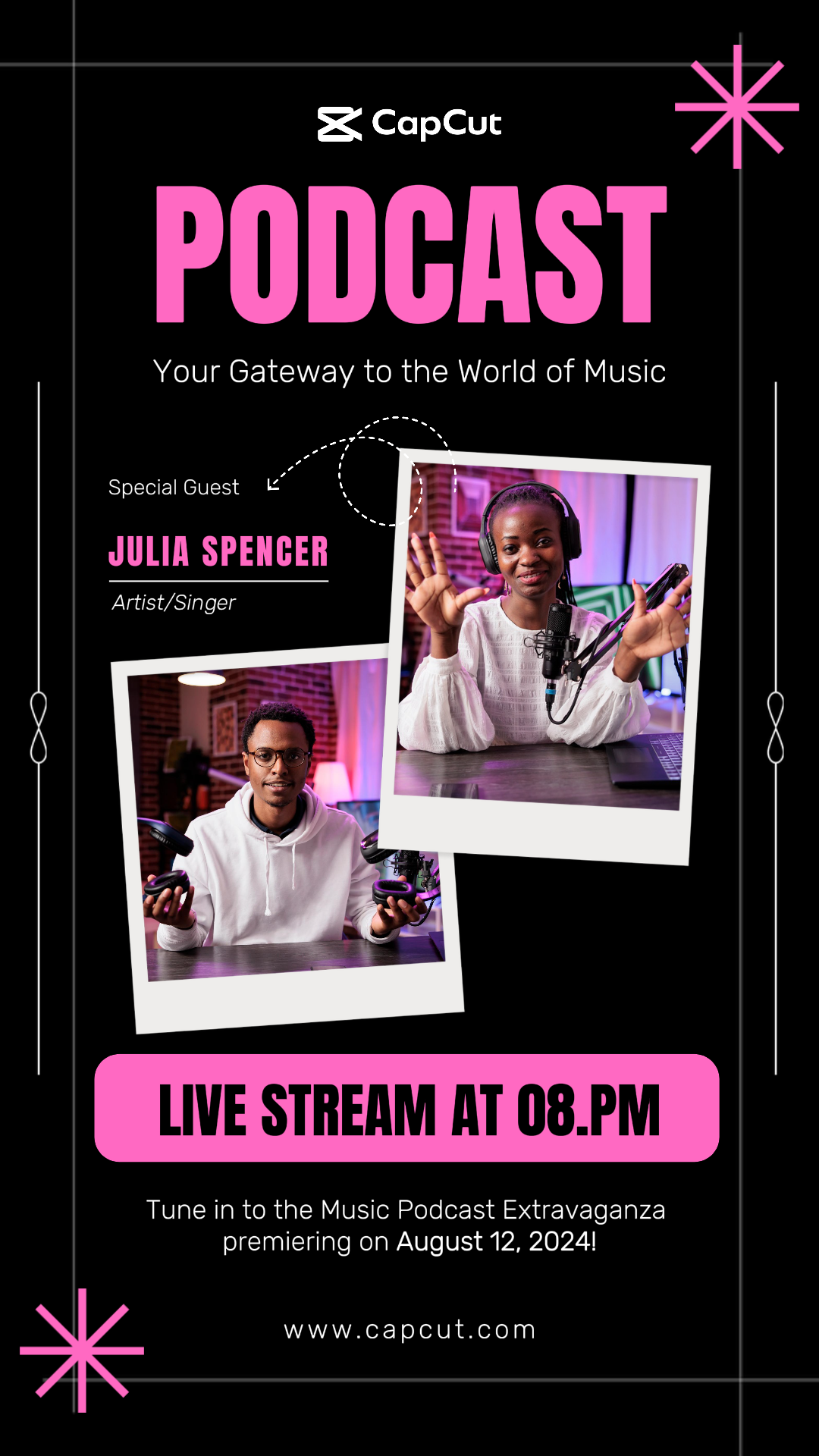 capcut template cover