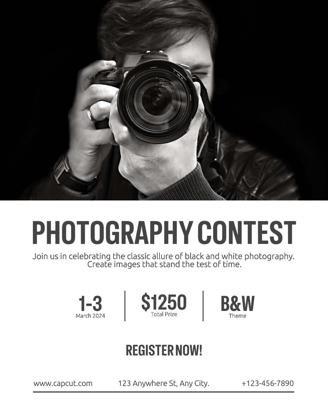 Concours photo Introduction Portrait Instagram