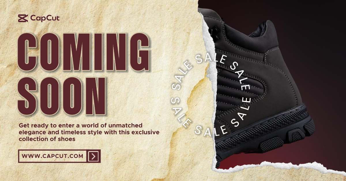 Iklan Facebook Industri umum Sepatu pria Segera Hadir