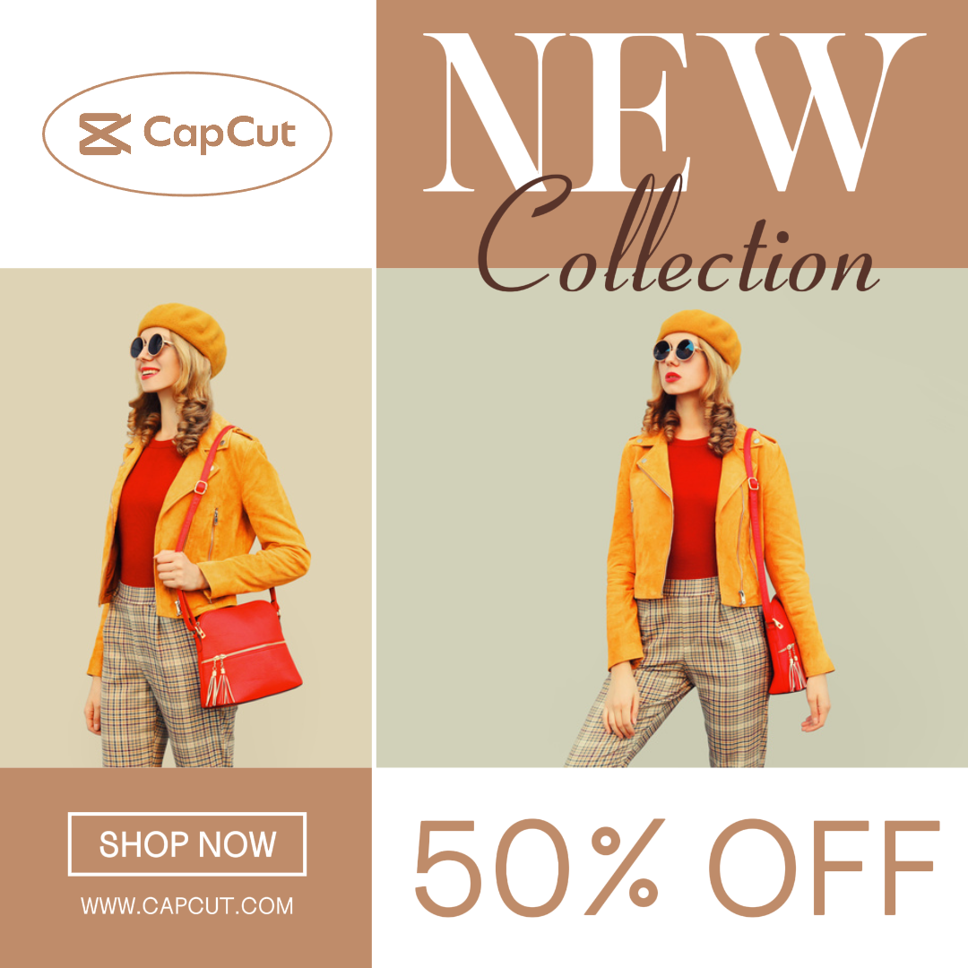 Clothing and shoes Marketing Poster Instagram Post