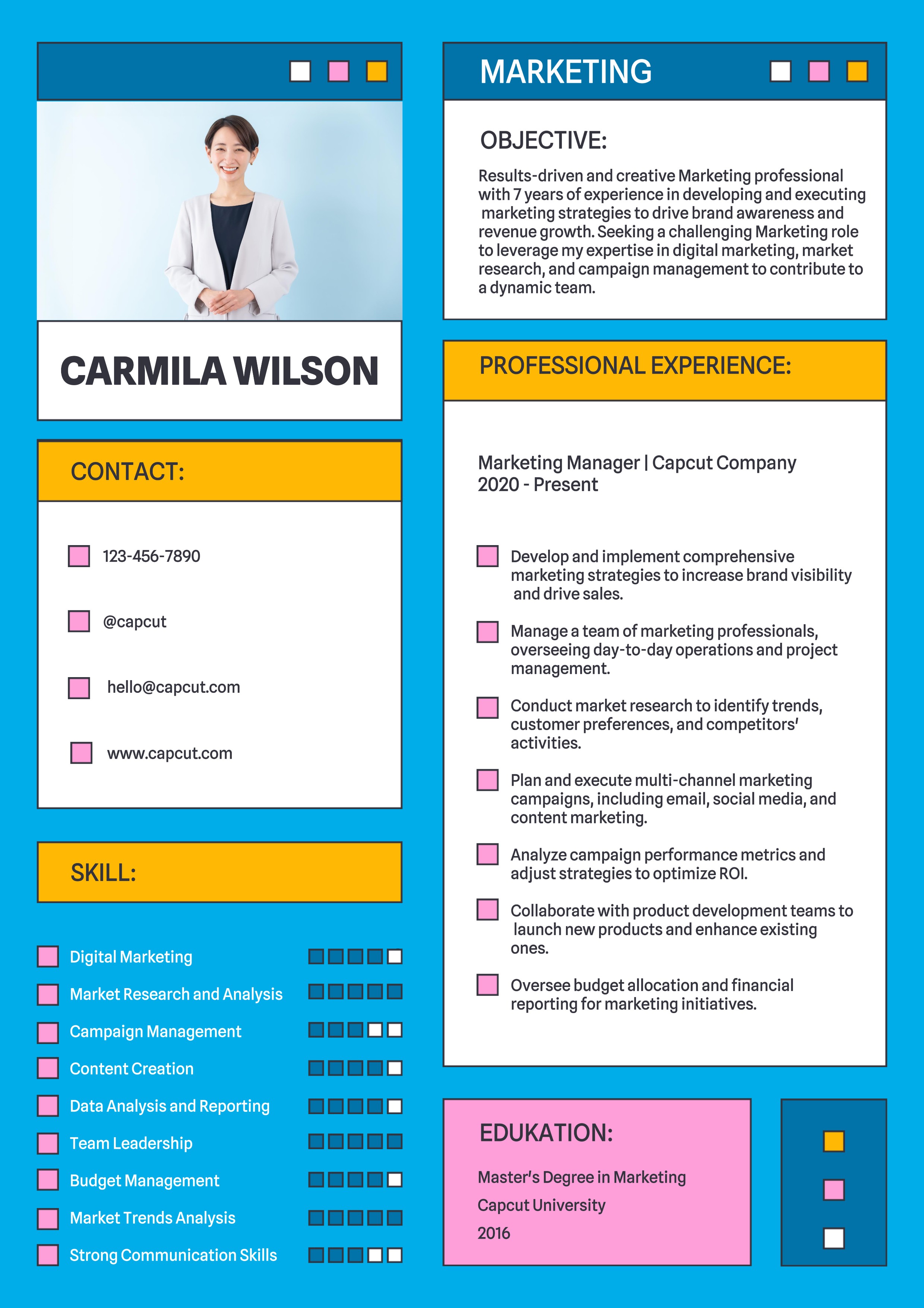 capcut template cover