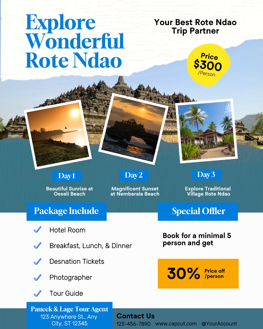 Entdecken Sie das wunderbare Reiseziel Instagram Post