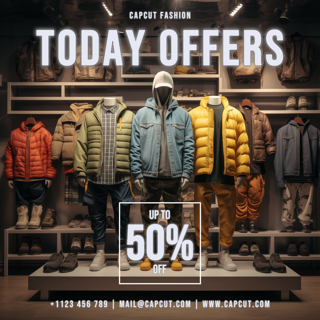 Fashion Hari Ini Menawarkan Template Promosi