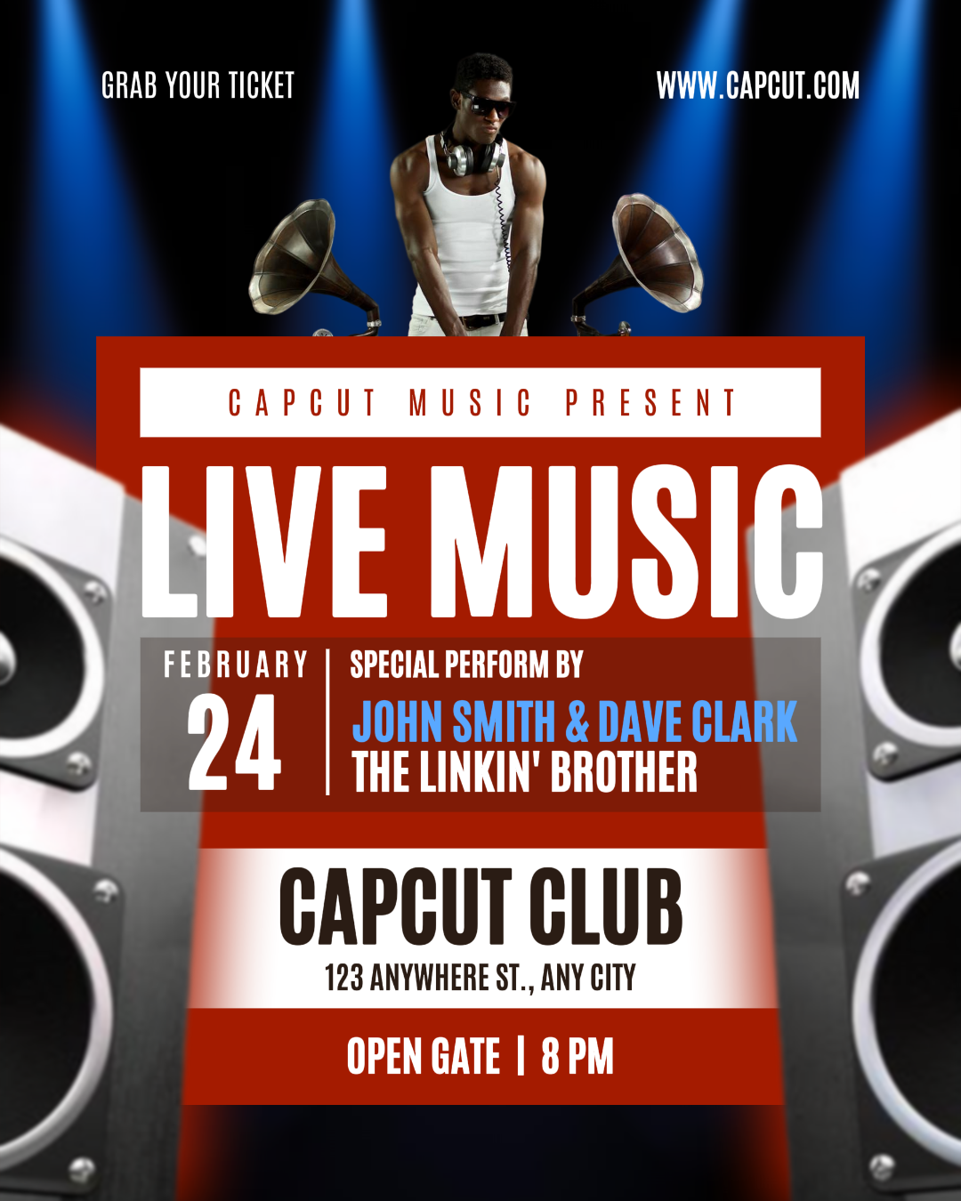 Publicación De Instagram De Música En Vivo