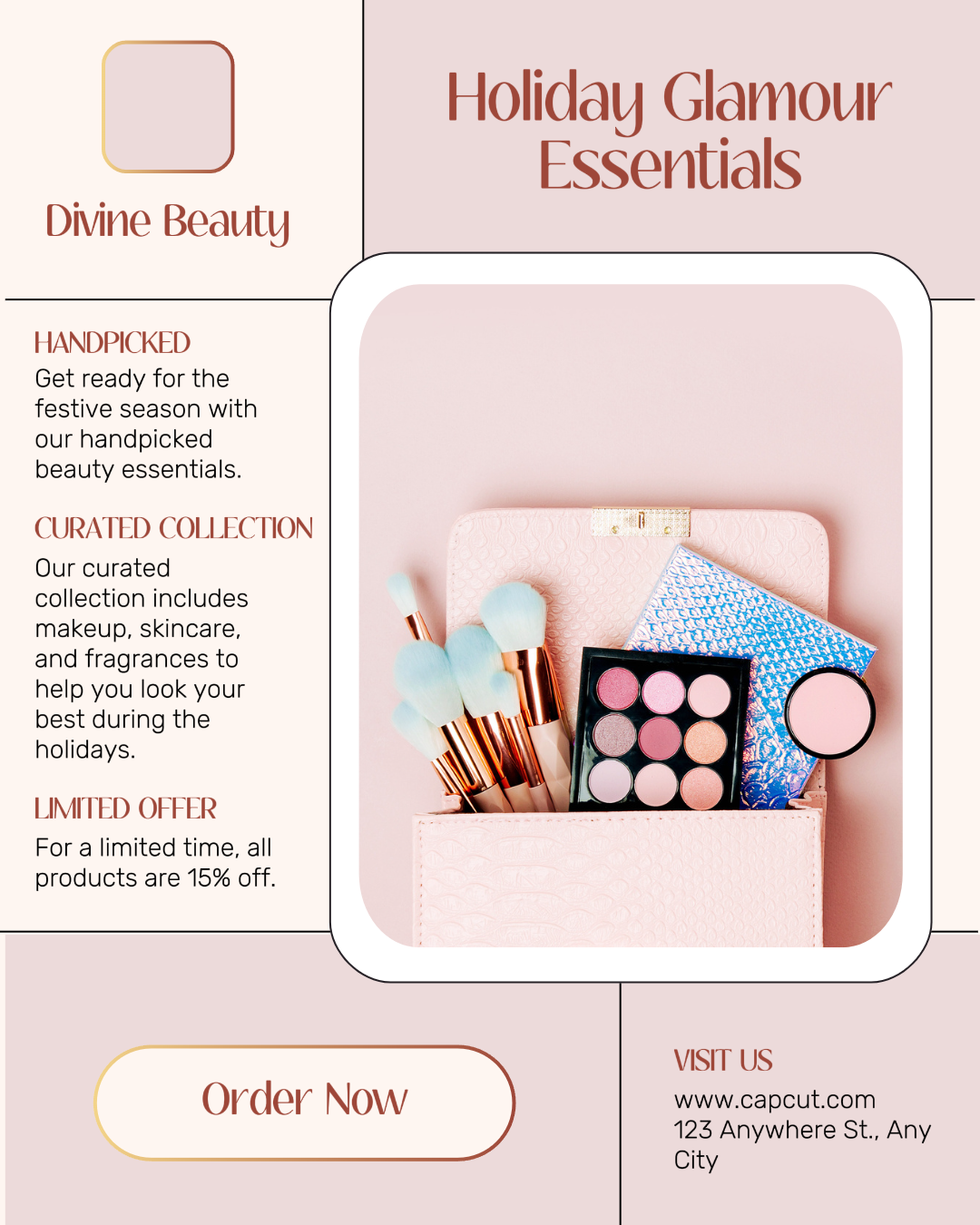 Kit de maquillage Promotion Instagram Portrait Beige