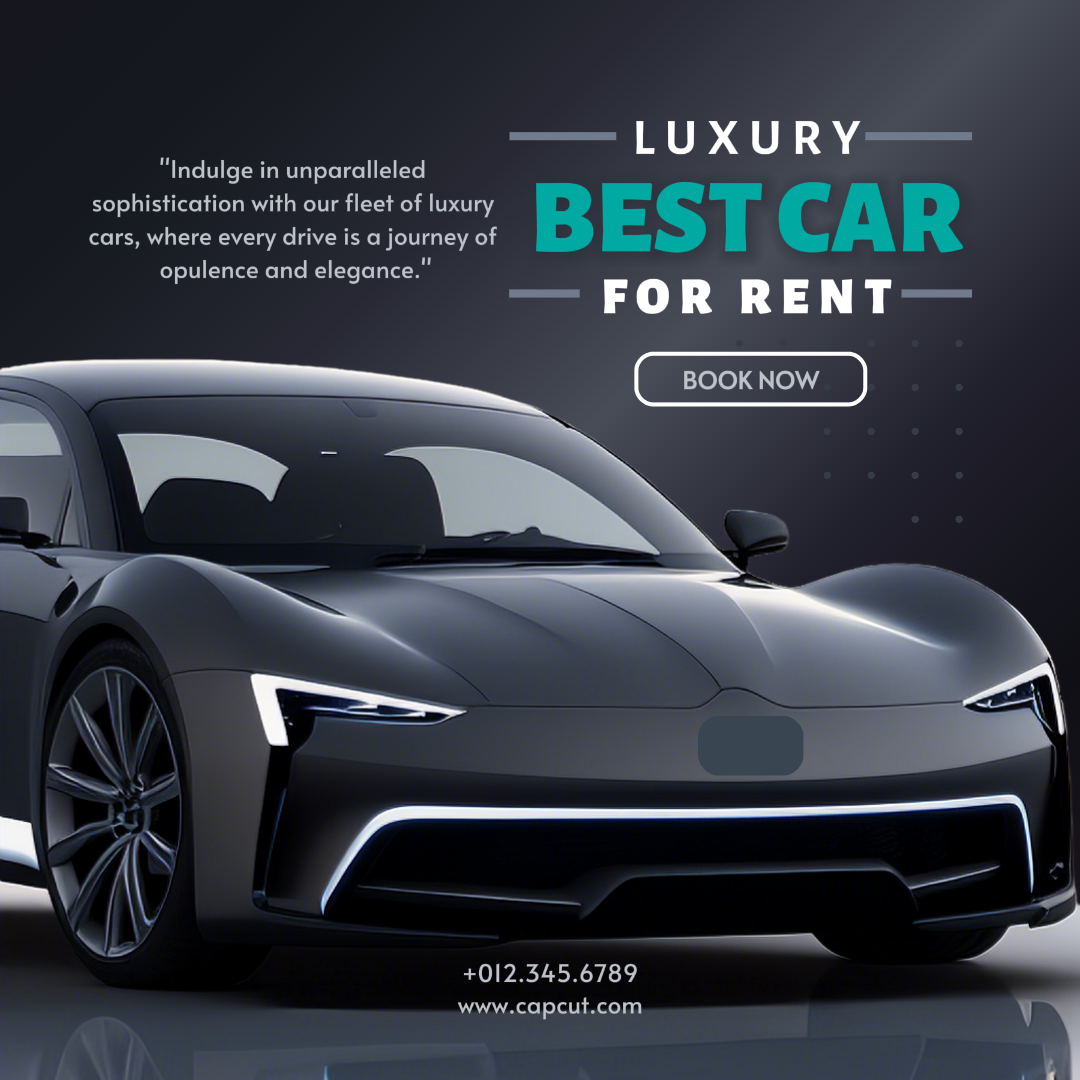 Carros Instagram Post Aluguel de carros de luxo