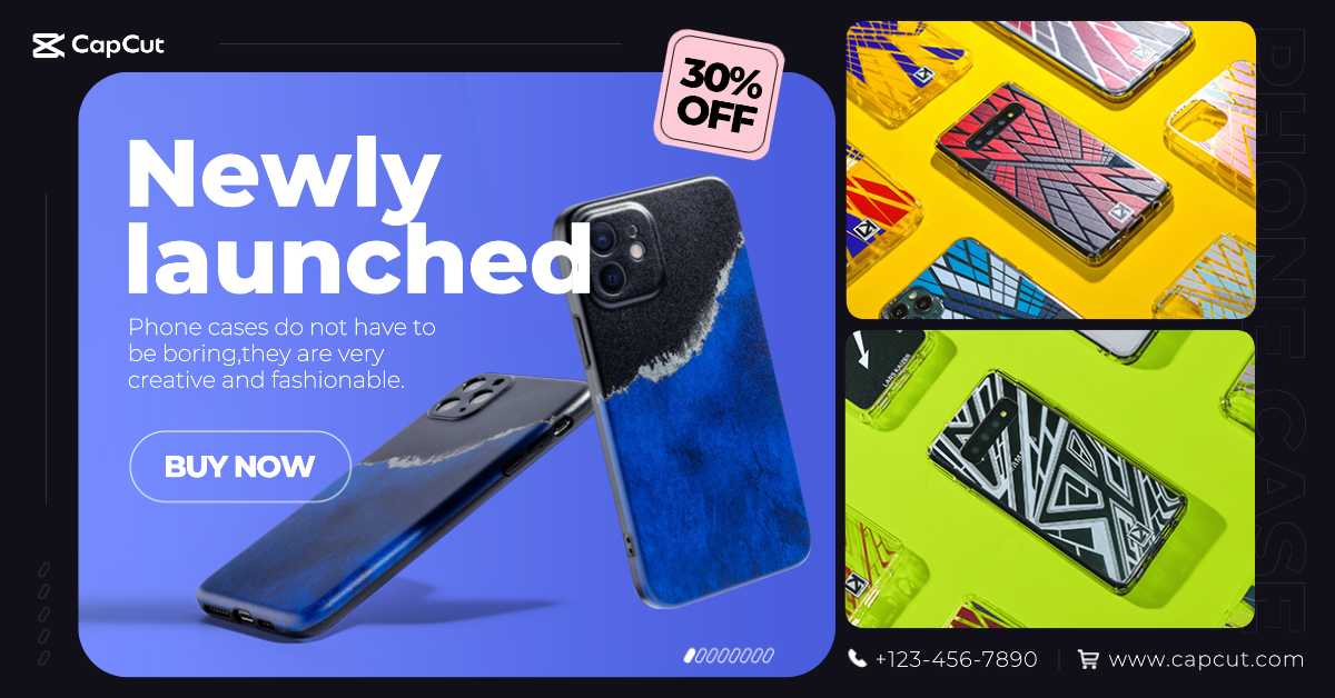 Caja De Teléfono Electrónico Recién llegados Minimalista