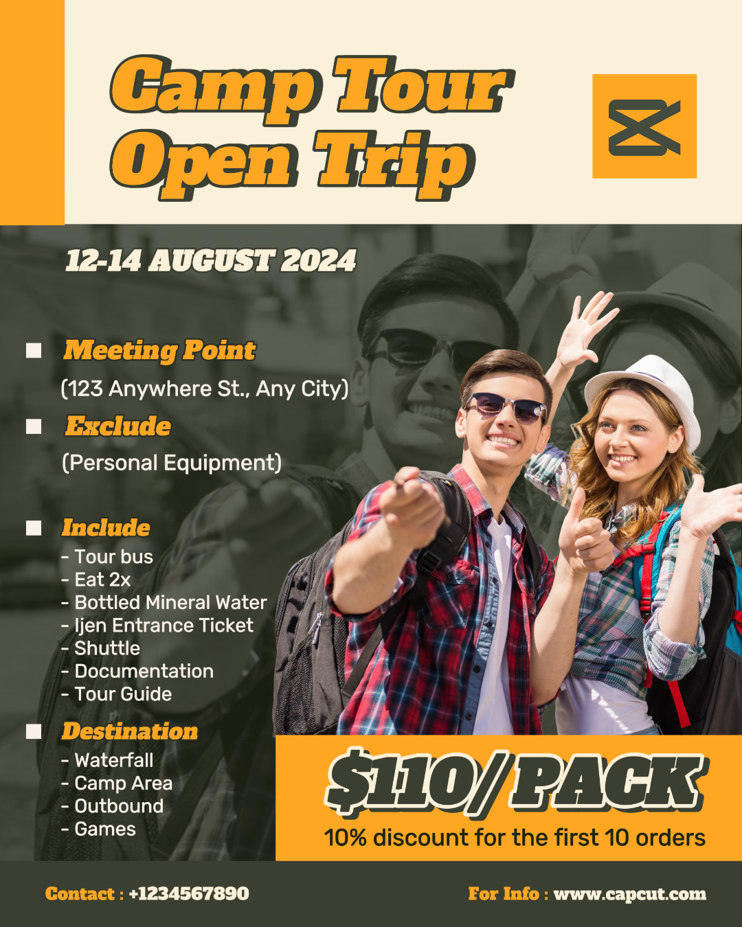 capcut template cover