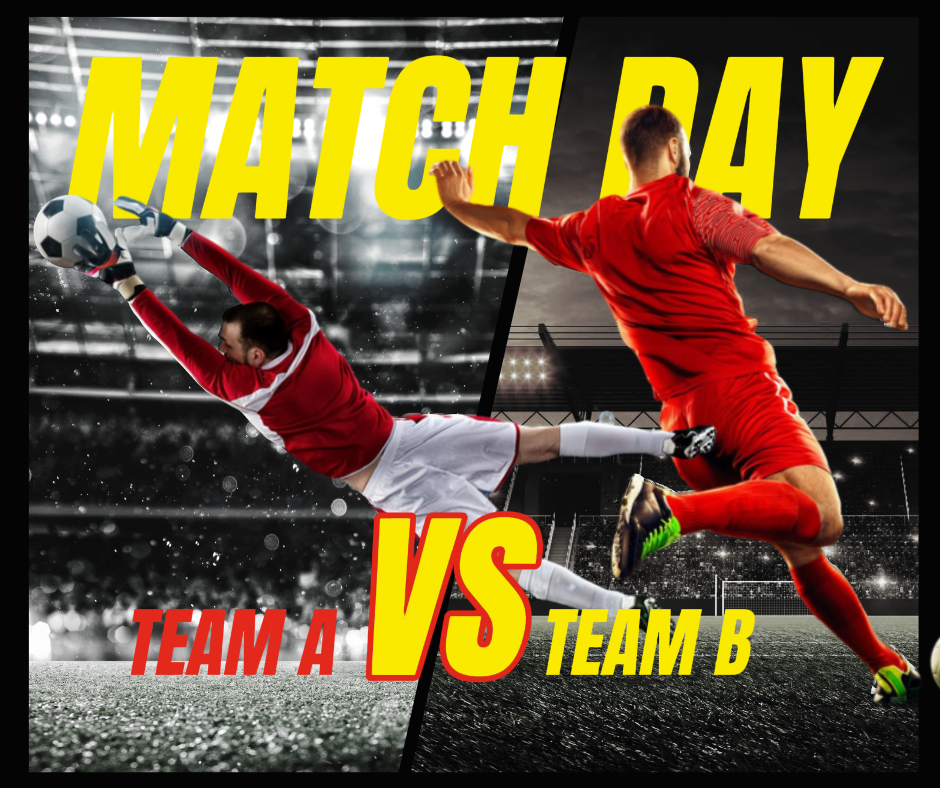 Football Match Day Instagram Post