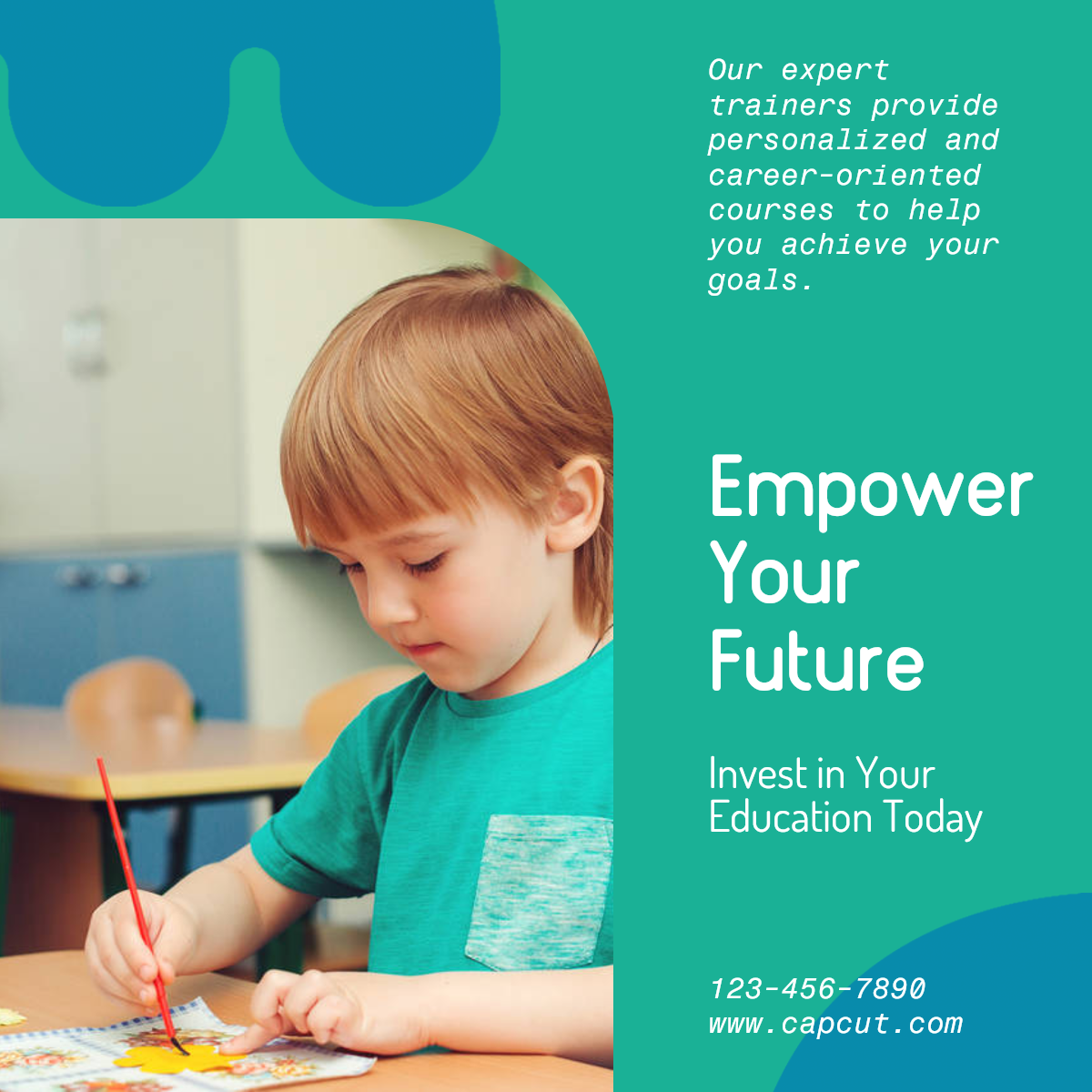 Education and training Branding