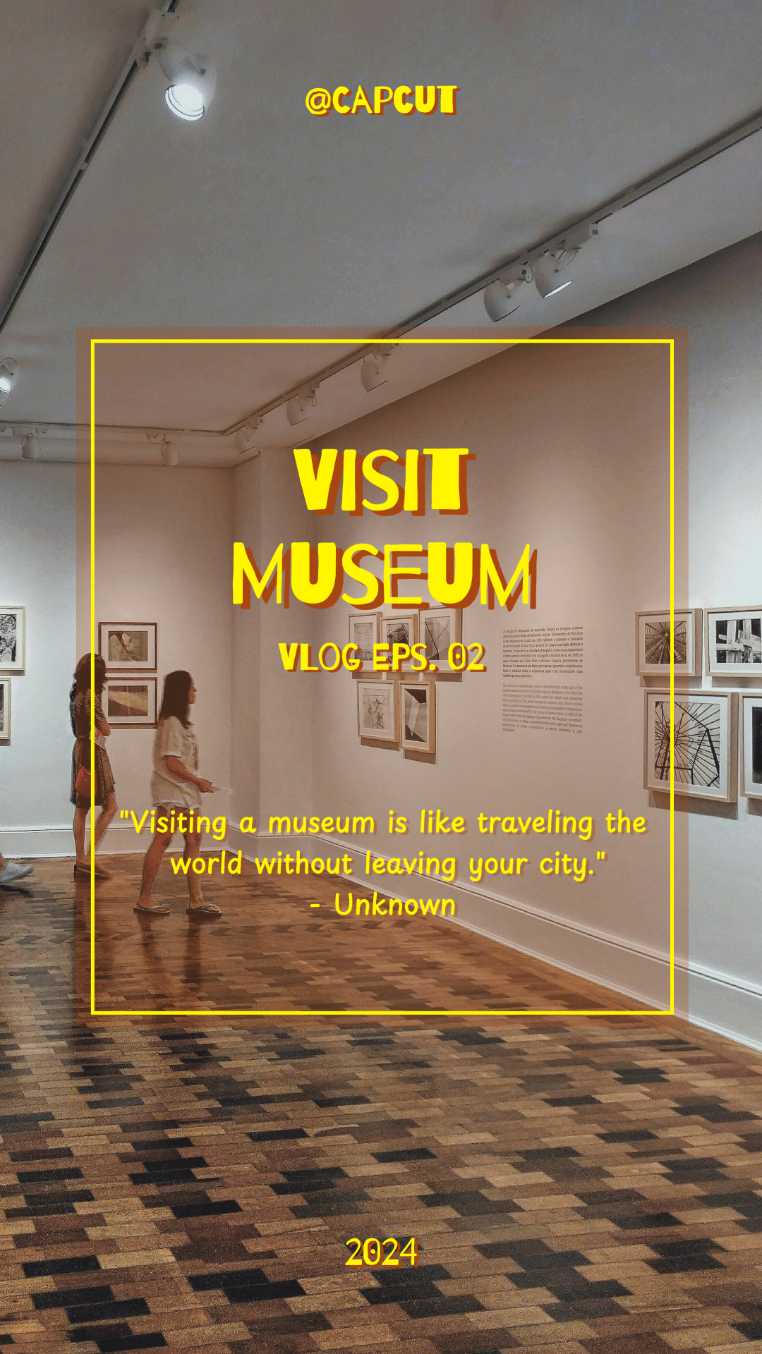 Miniatura de Tiktok Vlog diario - Visita el Museo