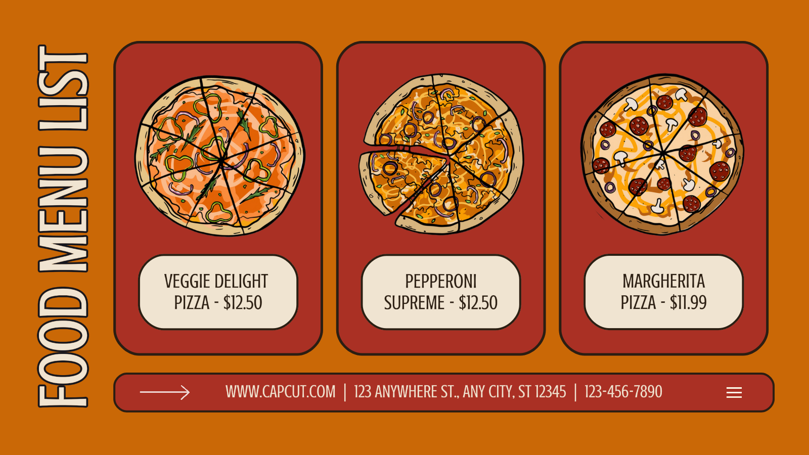 Daftar Menu Makanan Posting Twitter