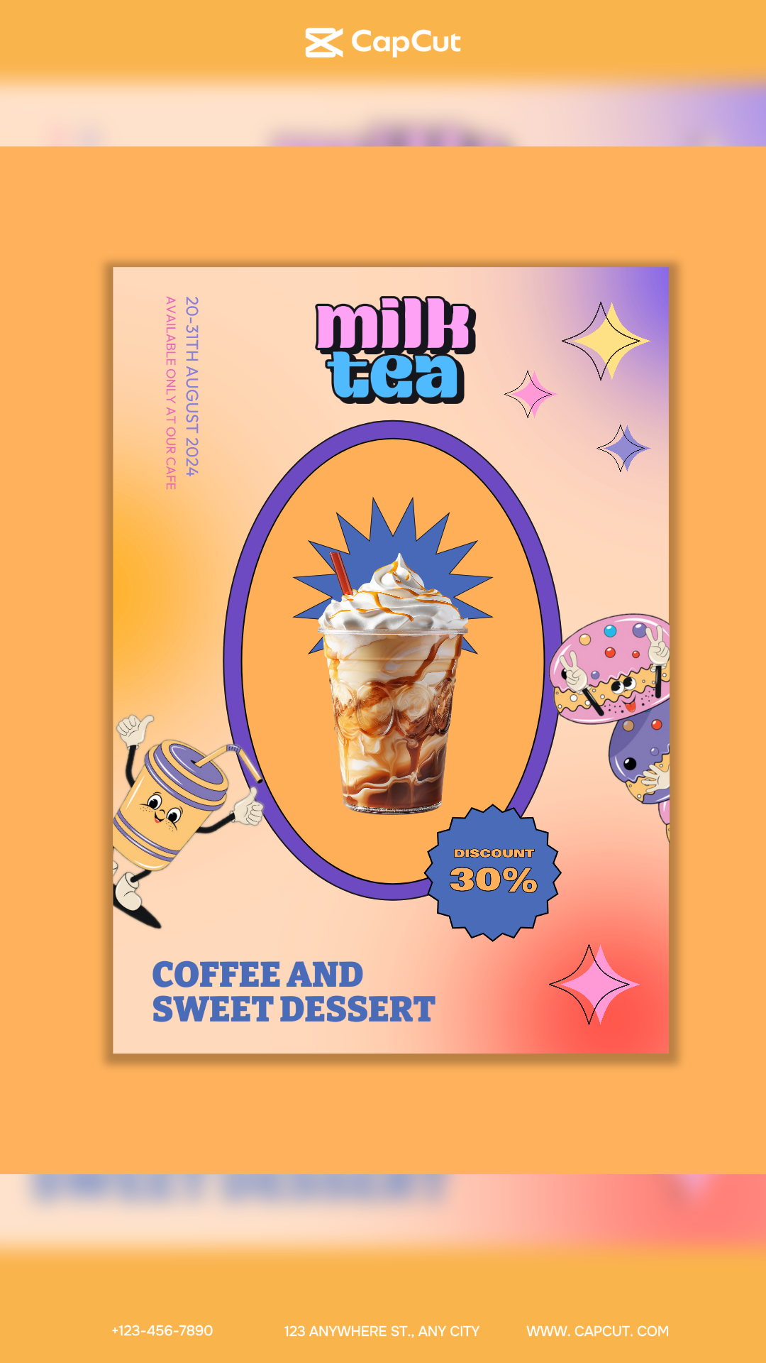 capcut template cover