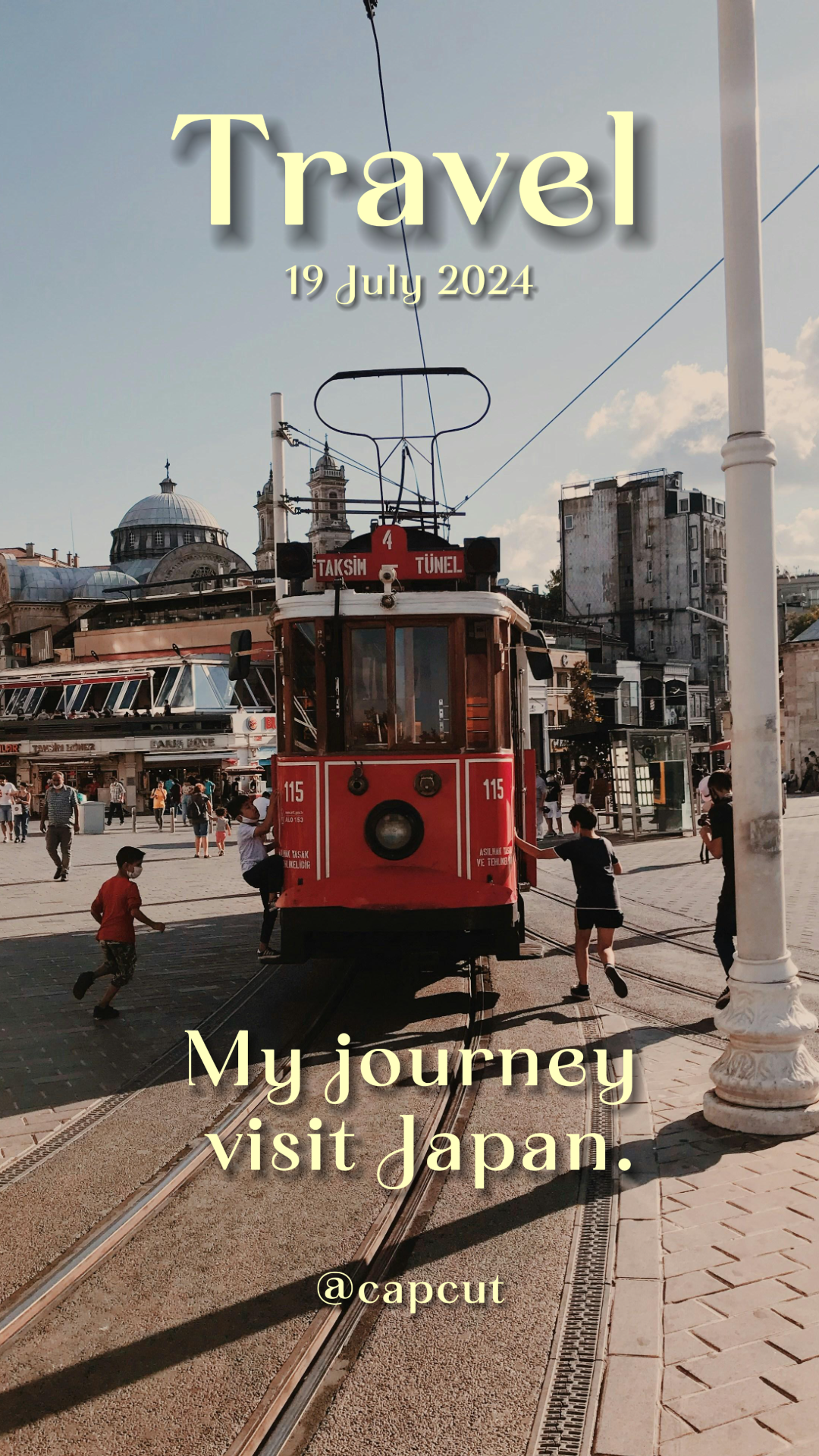 Vlog de voyage au japon miniature de Tiktok minimaliste