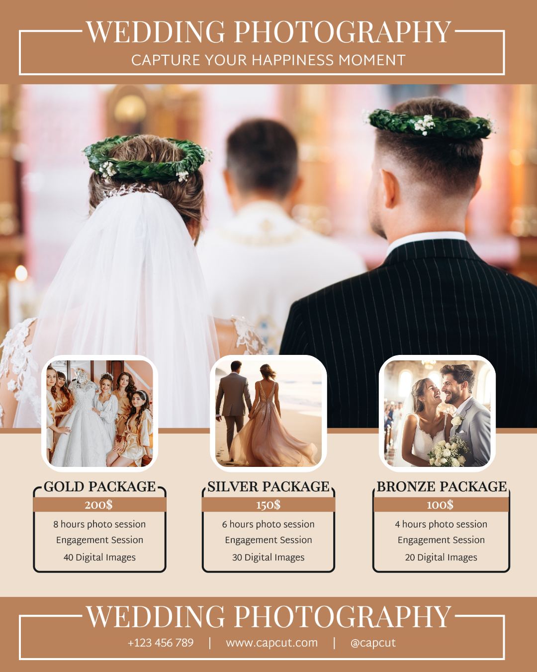 웨딩 사진 패키지 포스터 인스타그램 게시물