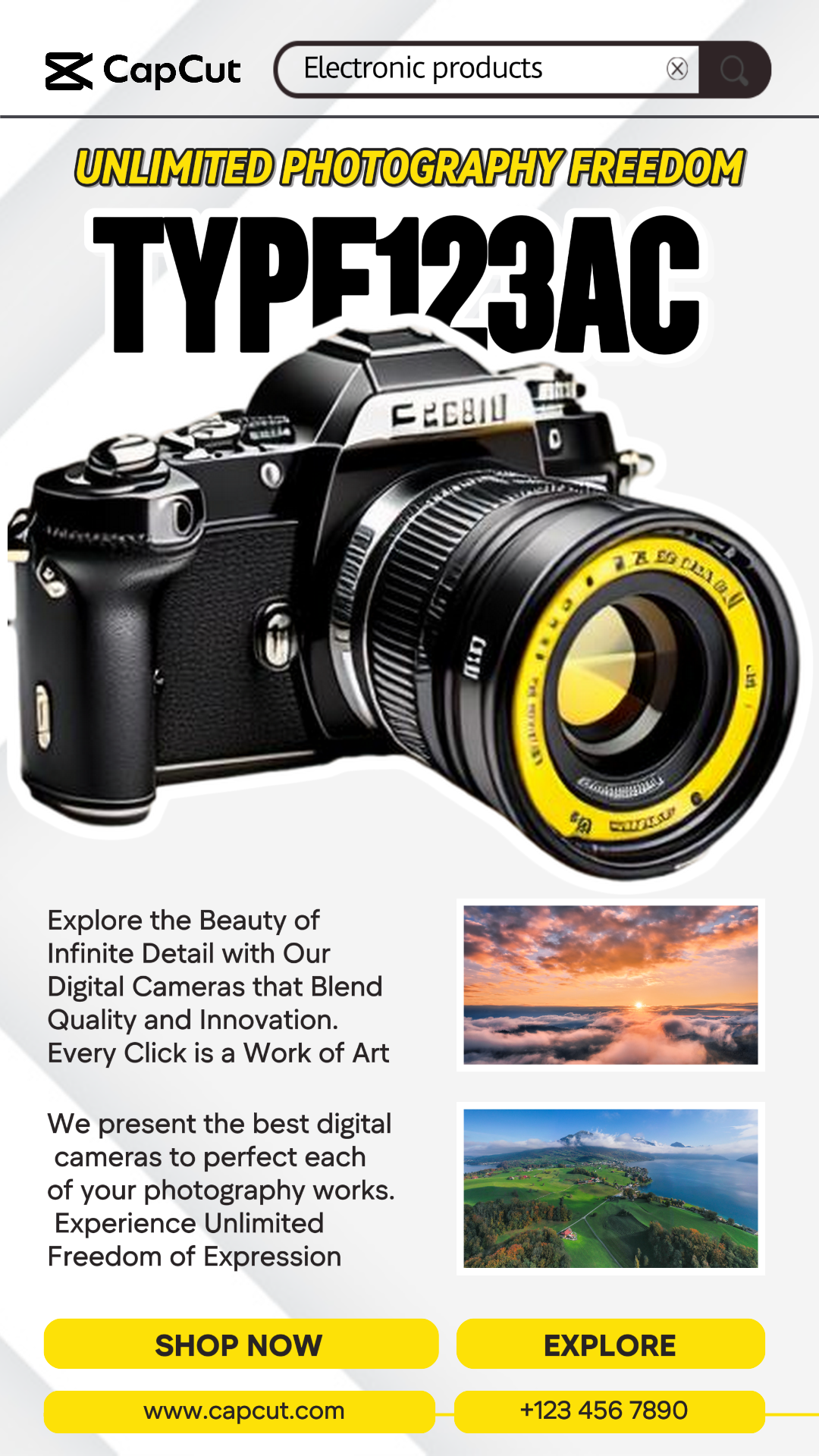 capcut template cover