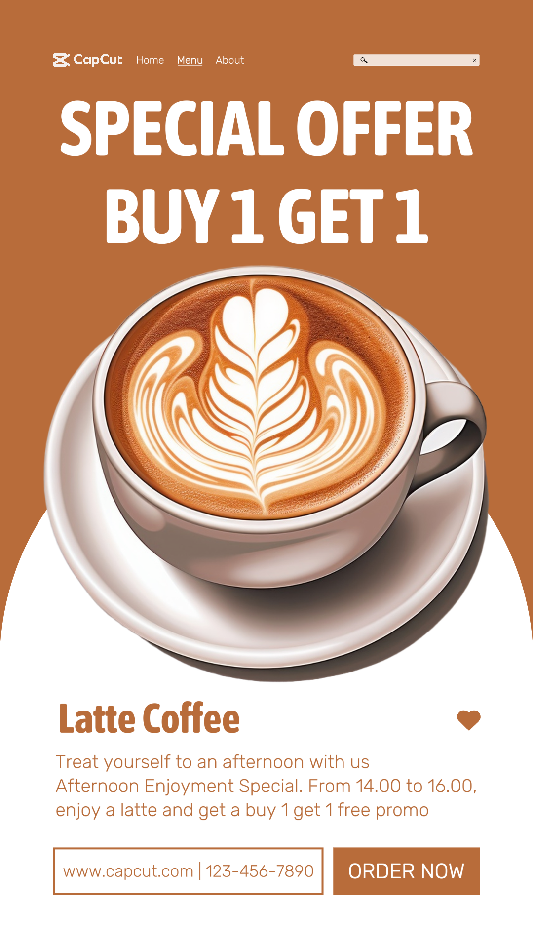 Offre spéciale Café Instagram Story