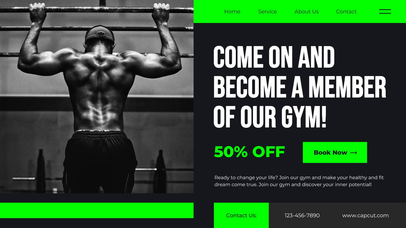 Gym Promotion Twitter Post