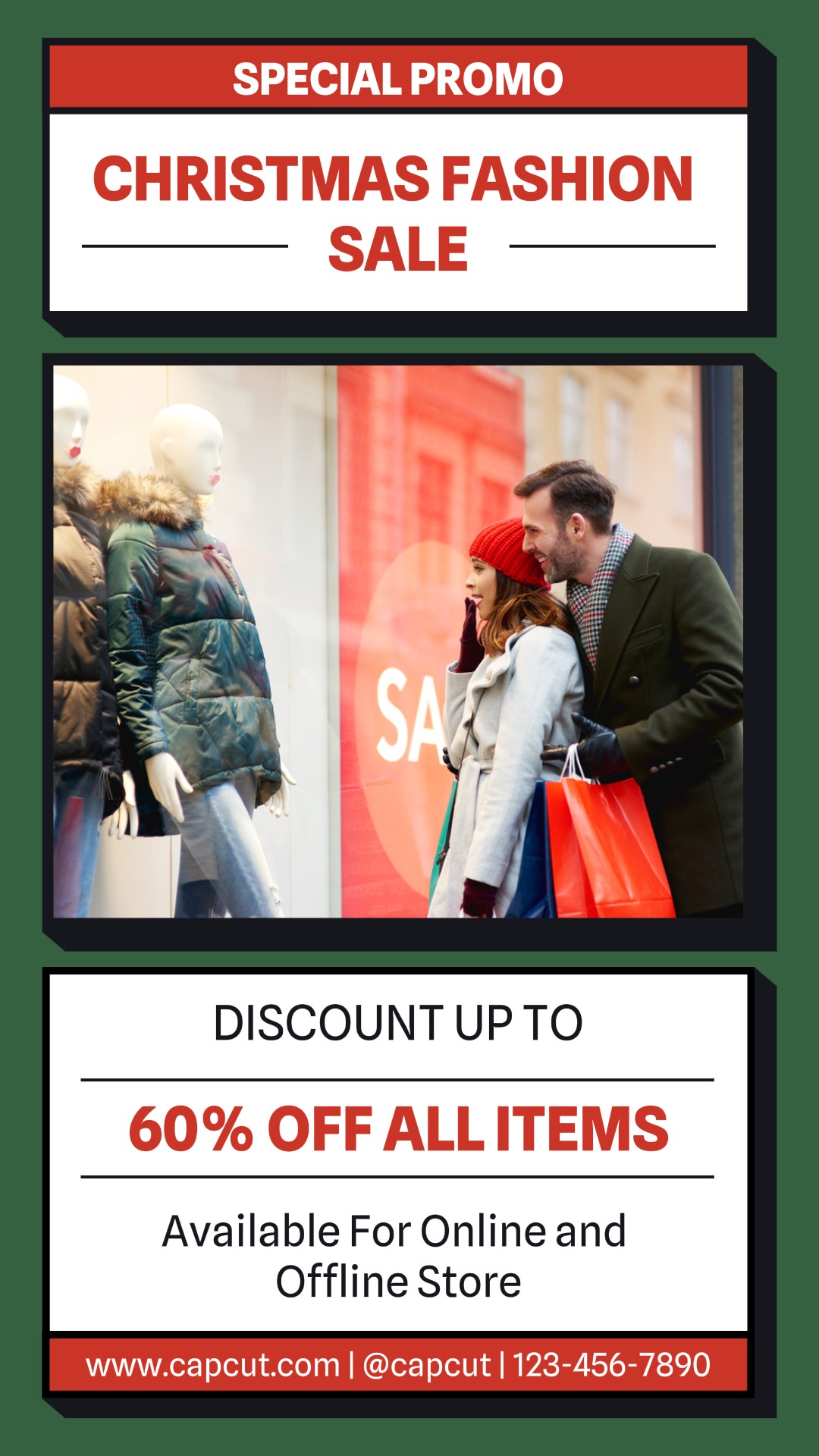 Fashion Christmas Sale Instagram Story