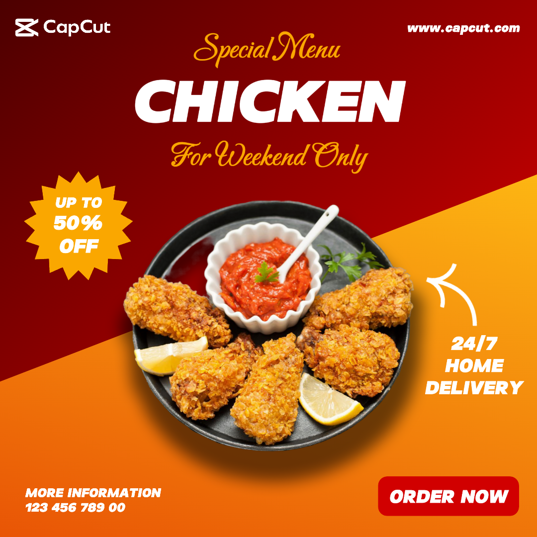 Delicious Chicken Social Media