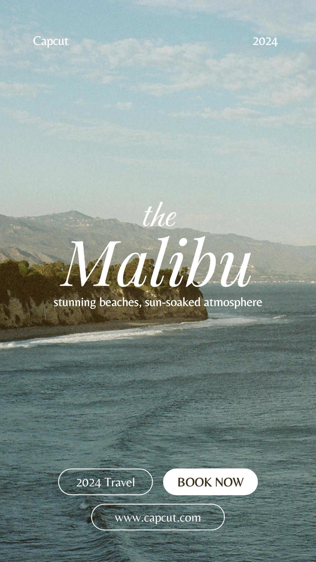 Viagem Criativo Poster Instagram Story The Malibu