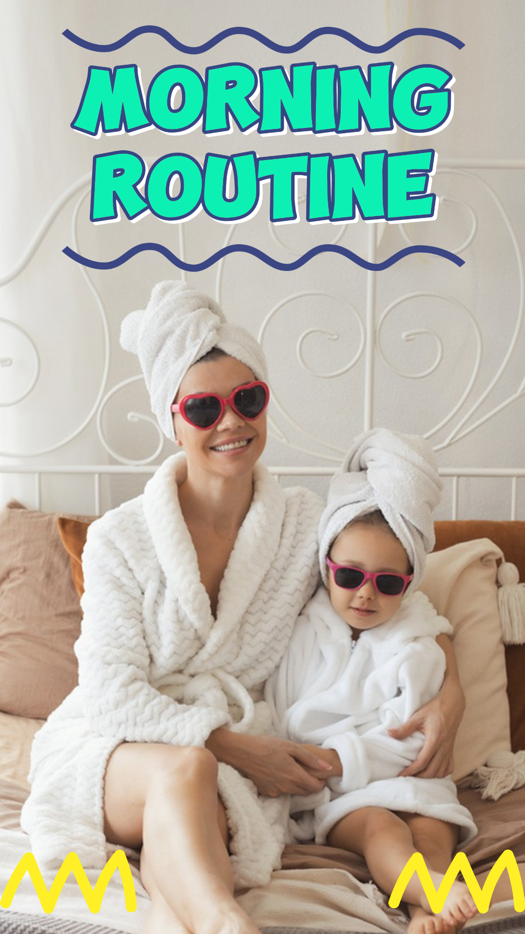 Tiktok Miniatura Pôster criativo História do Instagram Rotina matinal