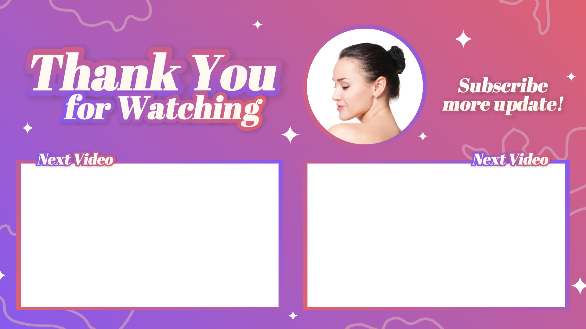 Non-marketing Youtube Endscreen Beauty