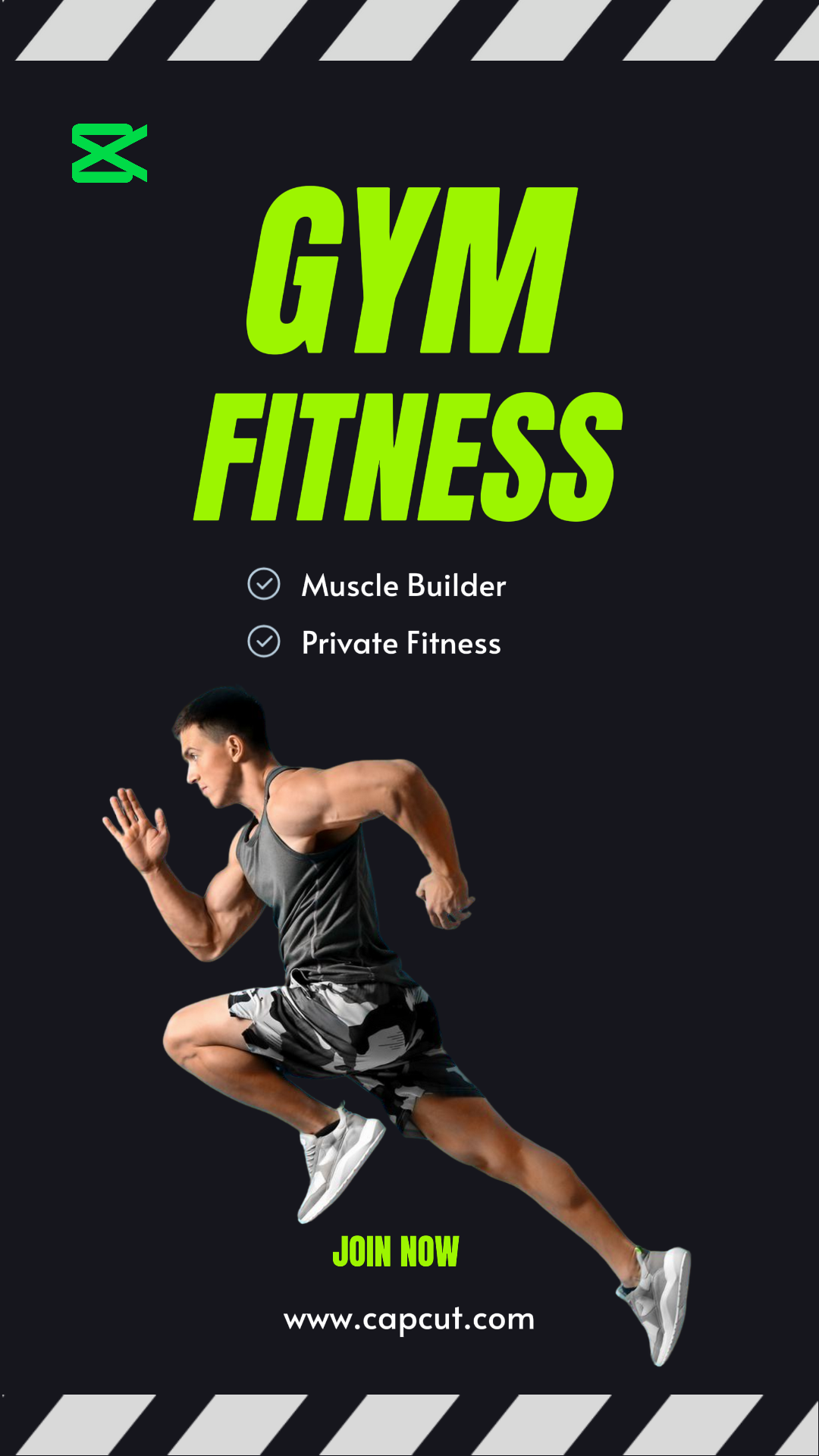 Life Service Promotion Health Gym Instagram Story