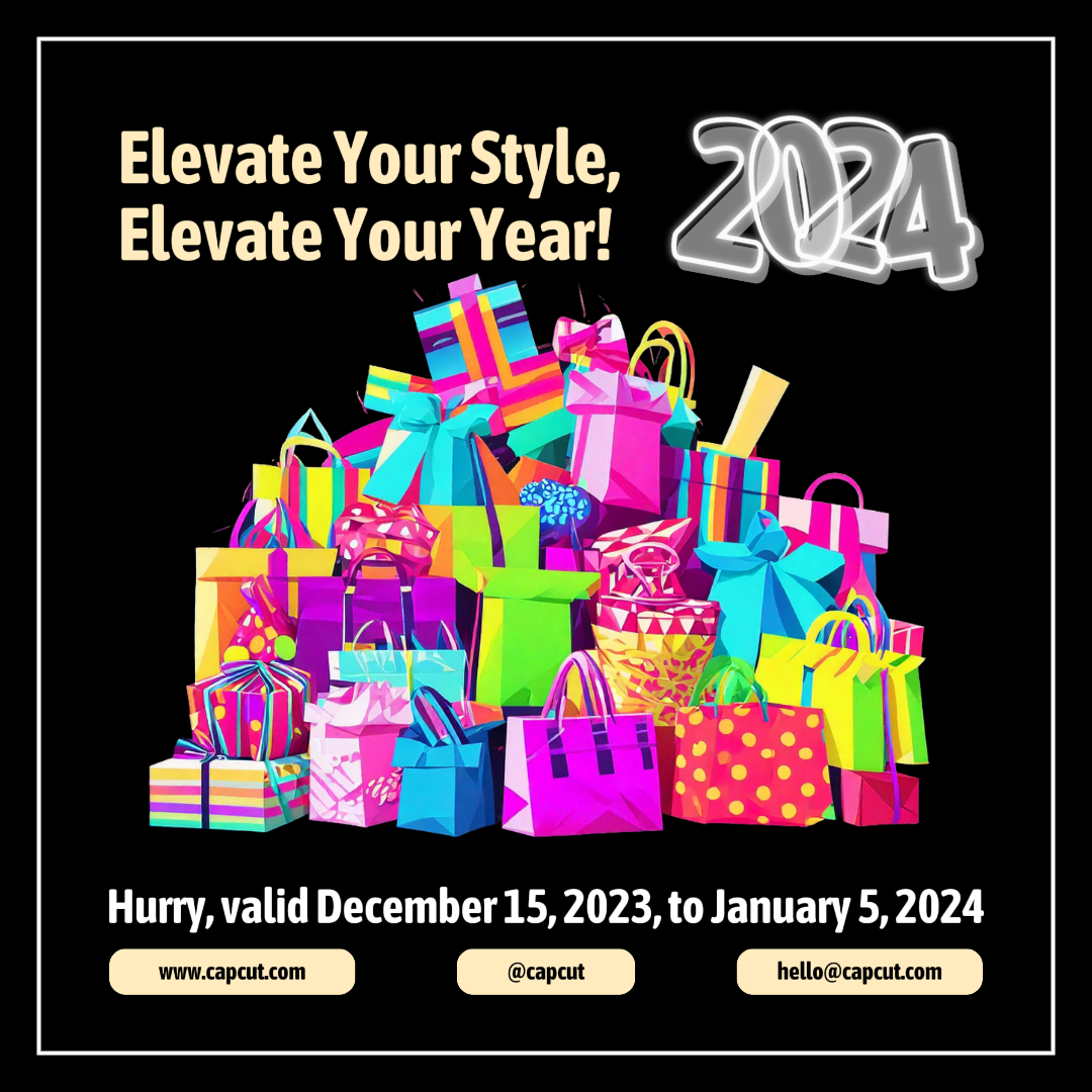 Neujahrsverkauf Canva Post