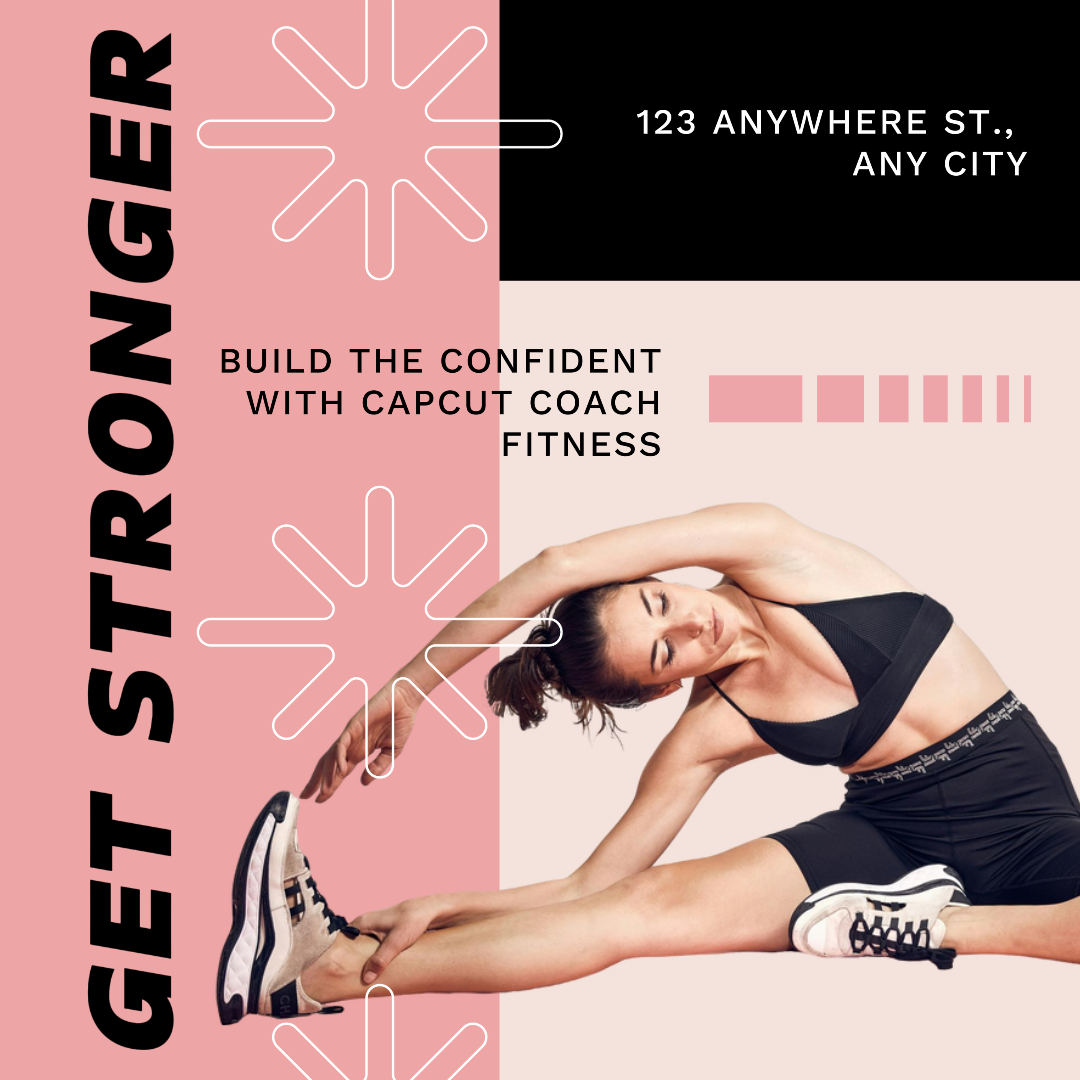 Exercício e fitness - Marketing Poster Instagram post