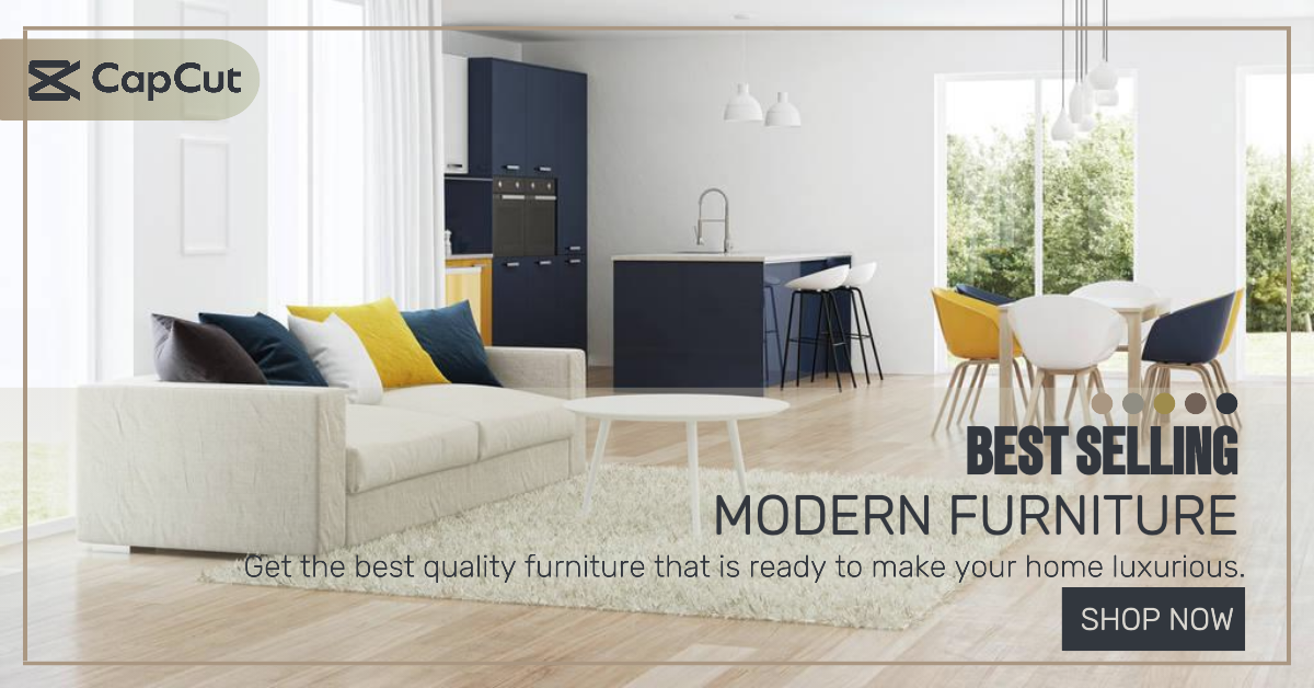 Home Best Selling Mobiliário Moderno Anúncios do Facebook Brown Minimalist